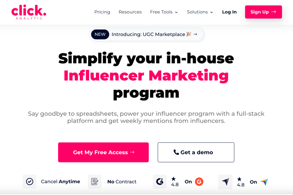 Click Analytic Reviews