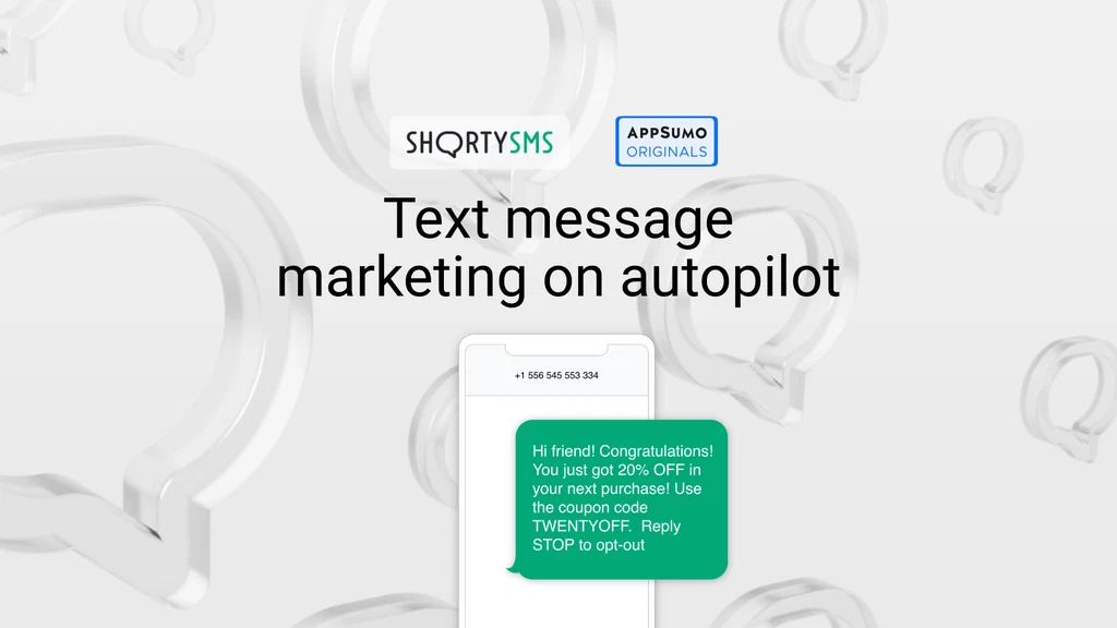 Shortysms interface