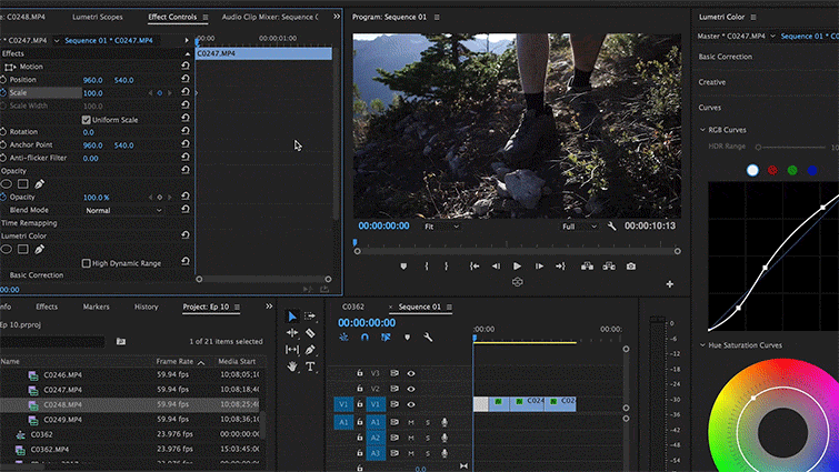 Dynamic Video Editing